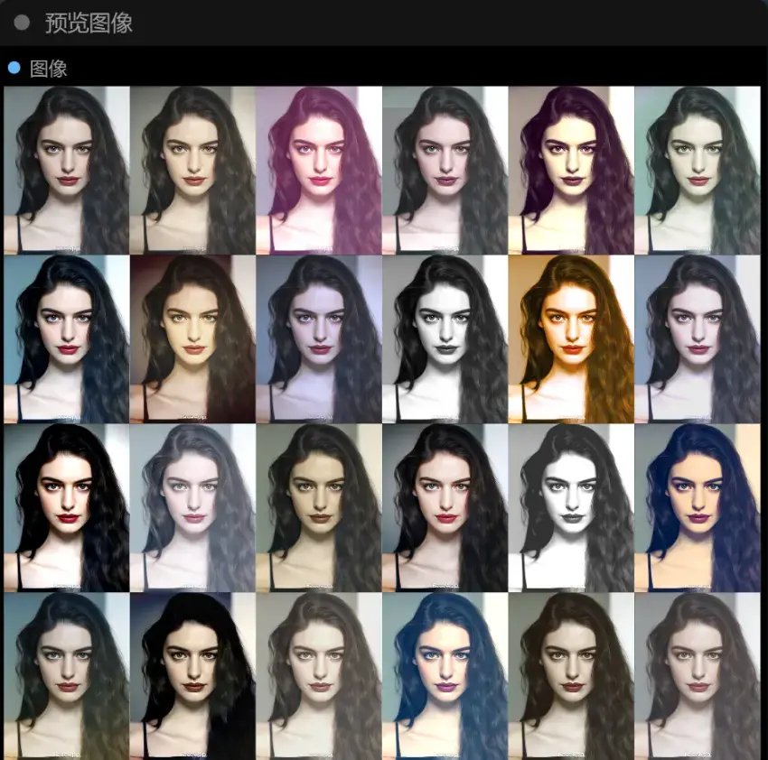 Flux model quick face change ins style filter