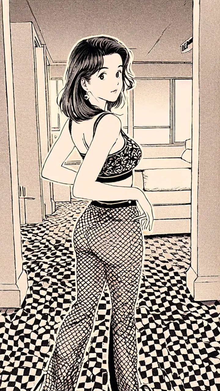 残照金style日本漫画风