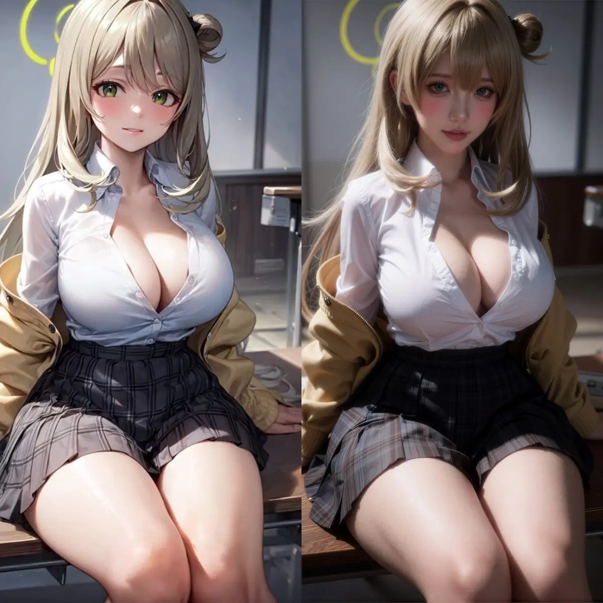 Qwen Zimage anime to real person realistic 4k HD optimization