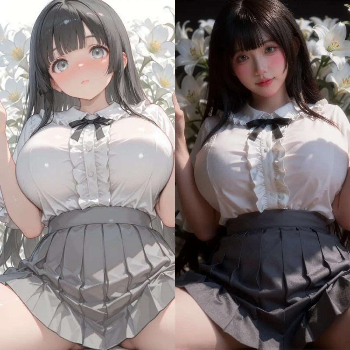 Qwen Zimage anime to real person realistic 4k HD optimization