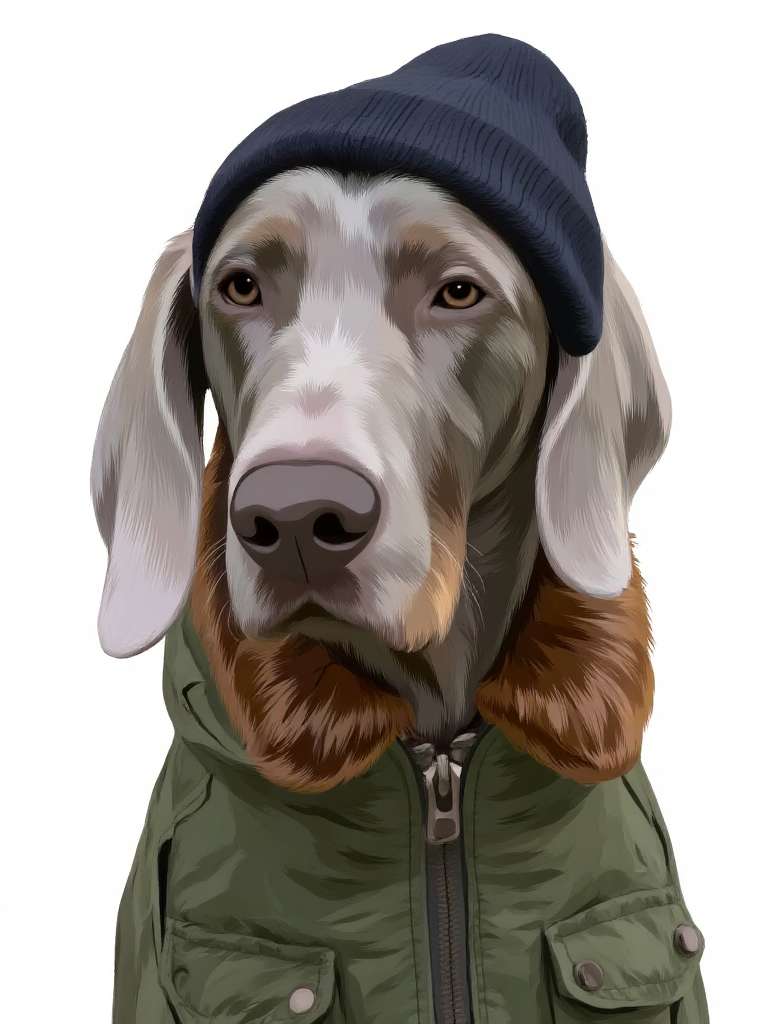Pet _Vectorization Cute Pet Vector Poster V1