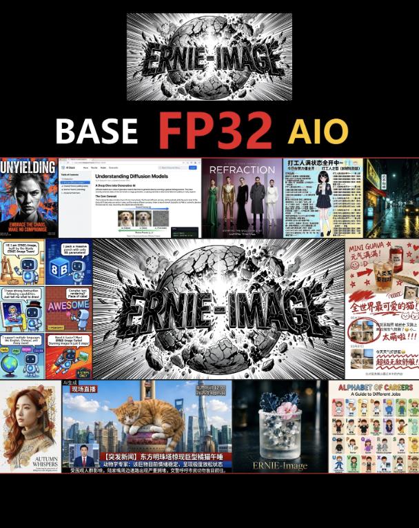 百度ernieimage-base-AIO-BF16