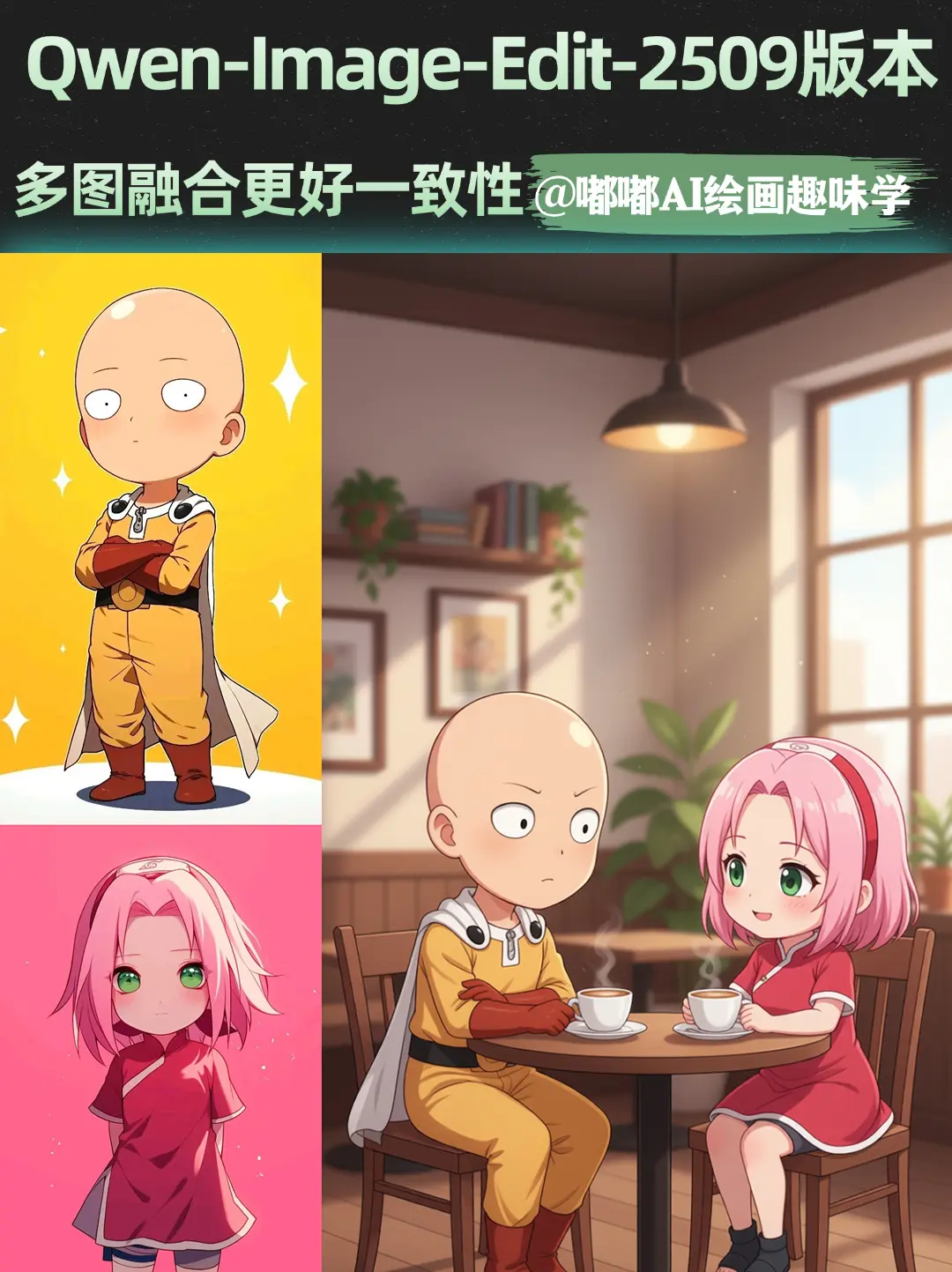 千问Edit2509图像编辑-多图融合