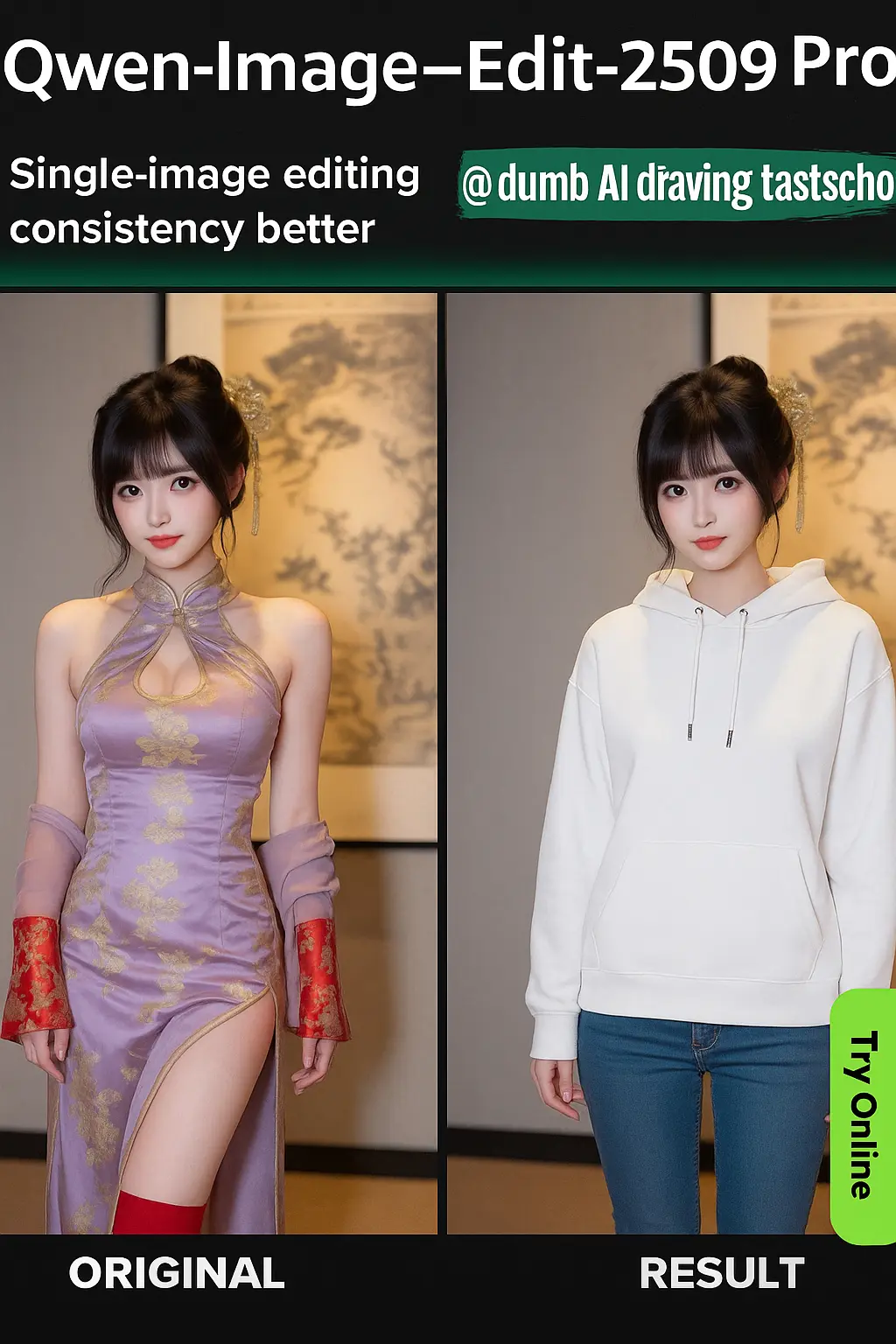Qianwen Edit 2509 Image Editing Single Image