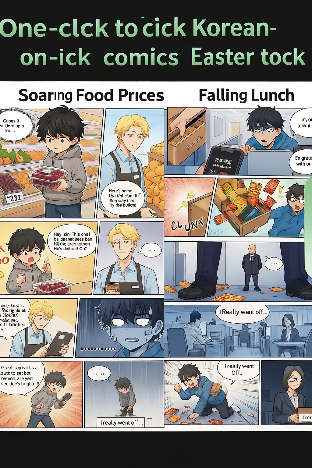 Nano Banana Pro One-Click Creation of Korean Webtoons (0.22 yuan per page)