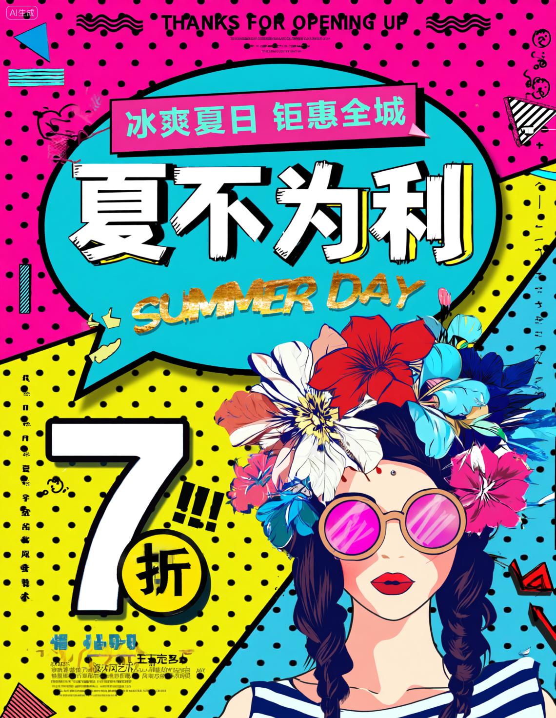 Qwen创意海报设计