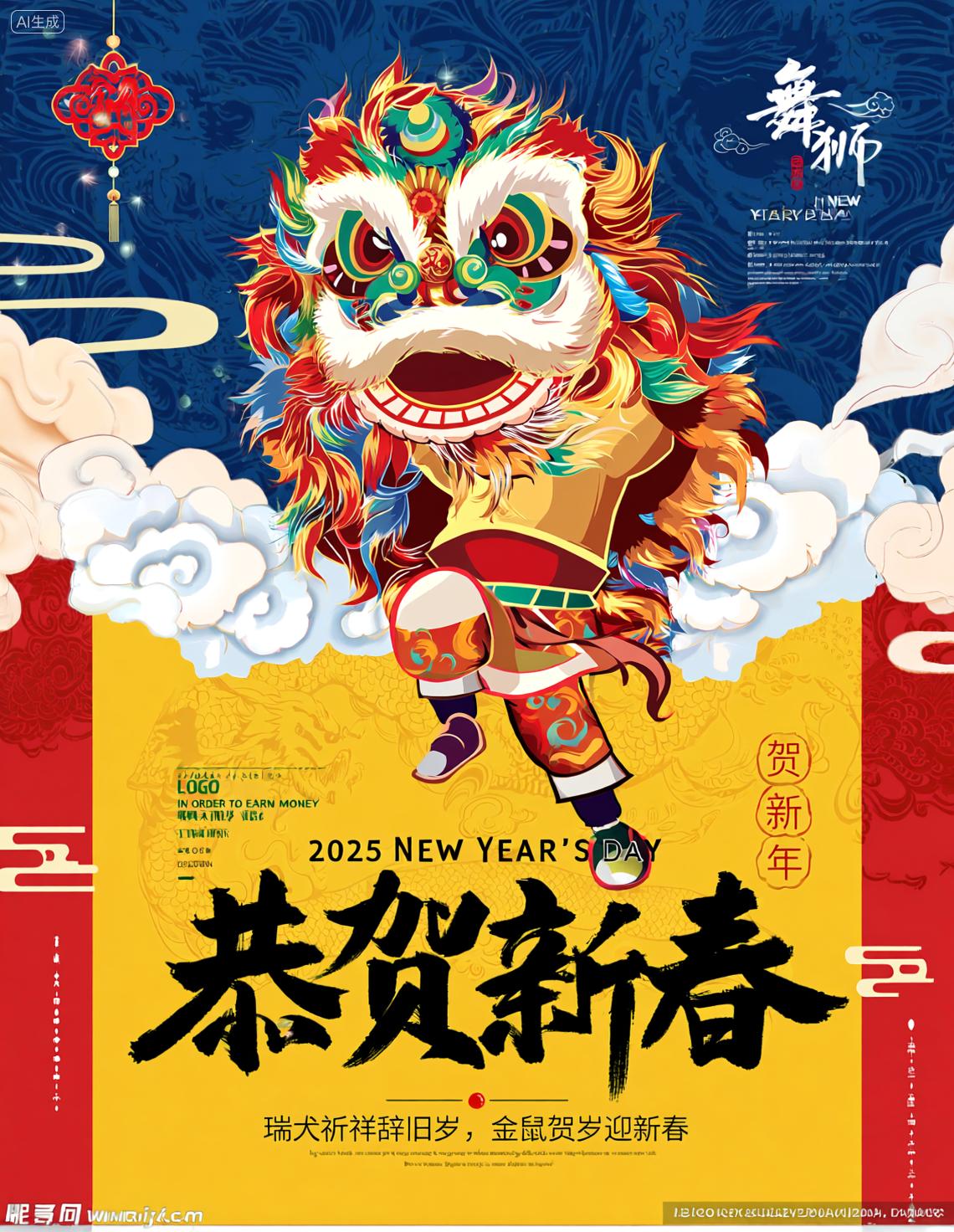 Qwen创意海报设计