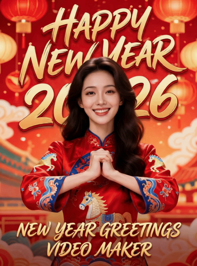 2026 New Year Blessing Video Production Tool RH