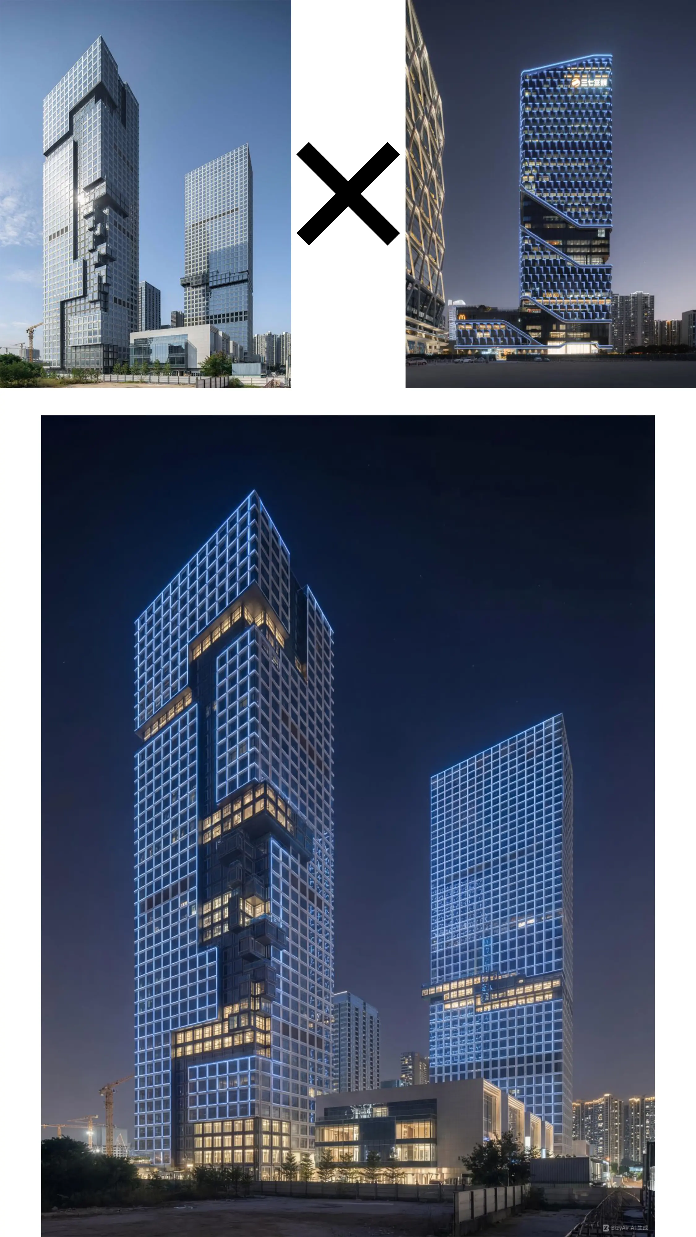 建筑夜景转换_全能图片V1Pro - RunningHub ComfyUI Workflow