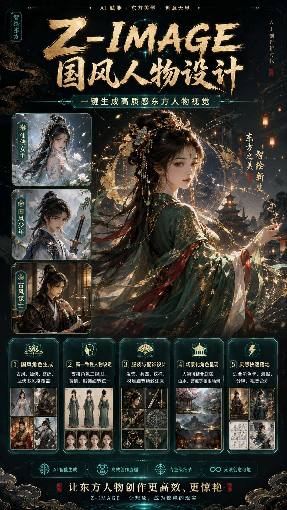 👾怪獸-国风角色设计👾 - RunningHub AI Apps