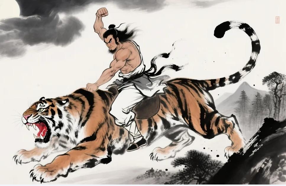 【Qwen-image】国风水墨画小人书