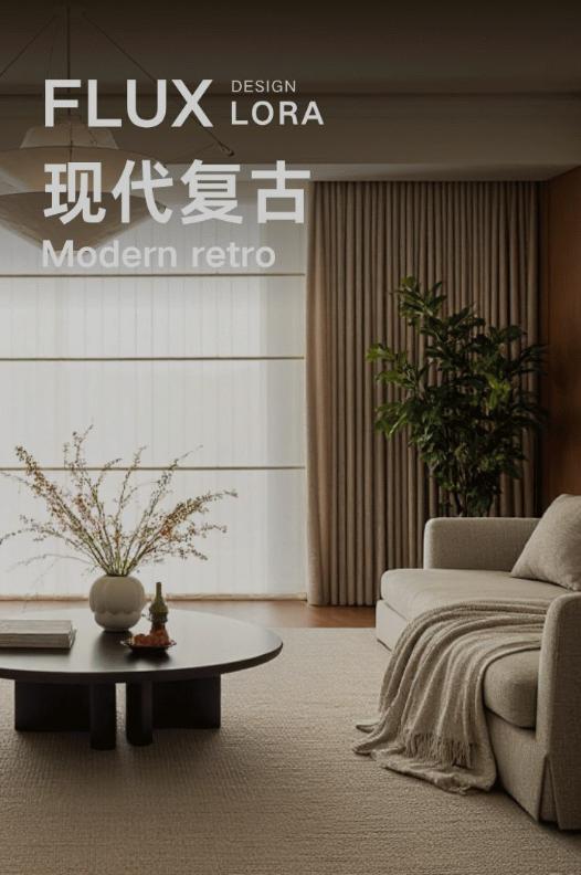 FLUX-现代复古Modern retro