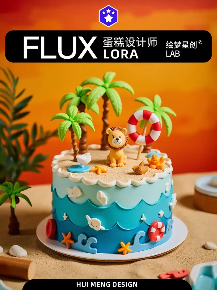 绘梦F.1蛋糕设计师 | 电商海报甜品产品摄影