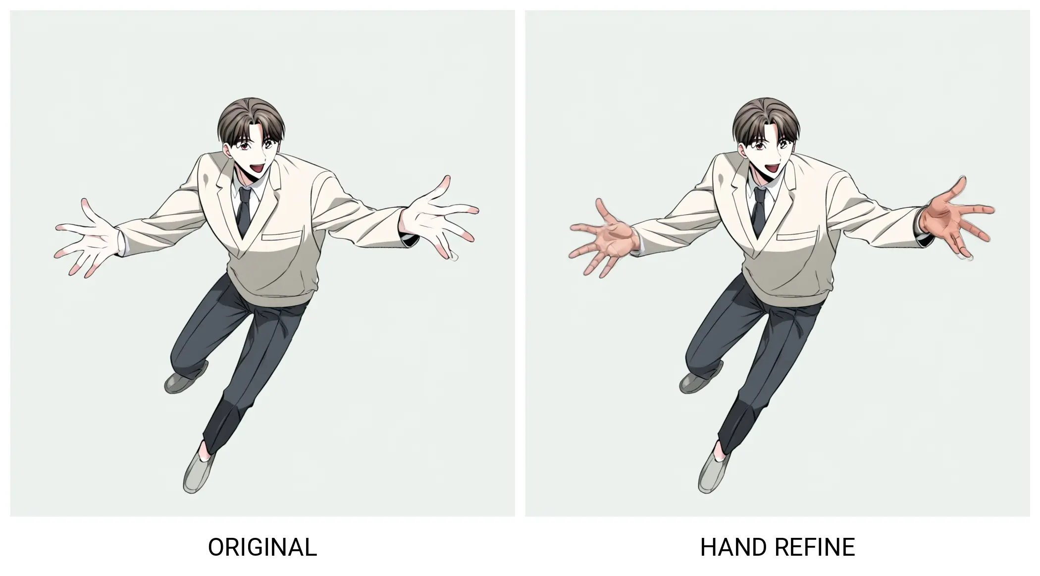 Anime Hand Refiner
