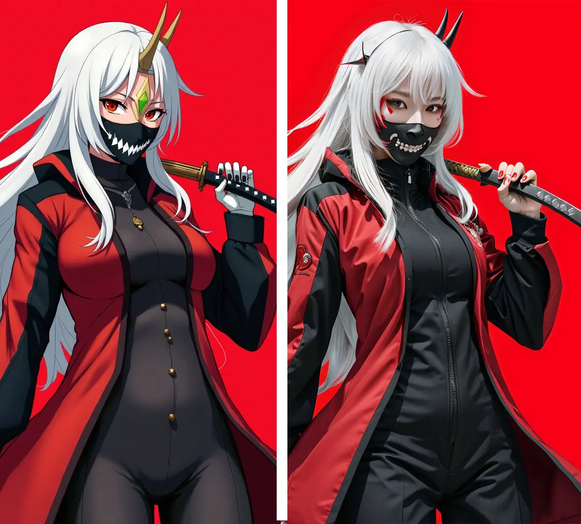 Flux and sd1.5 Anime to real photo