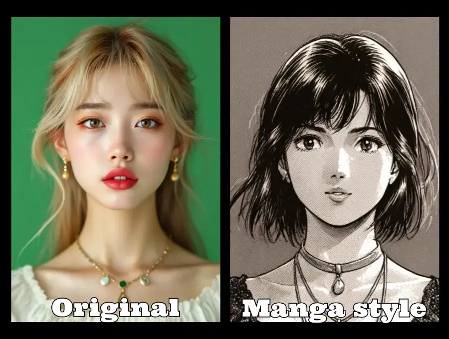 Photos to Manga Style