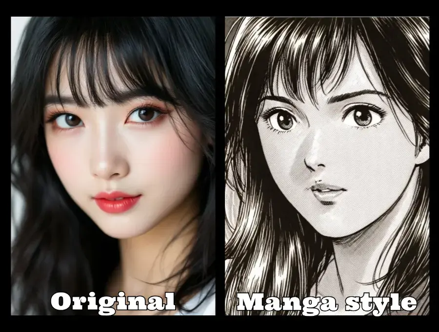 Photos to Manga Style