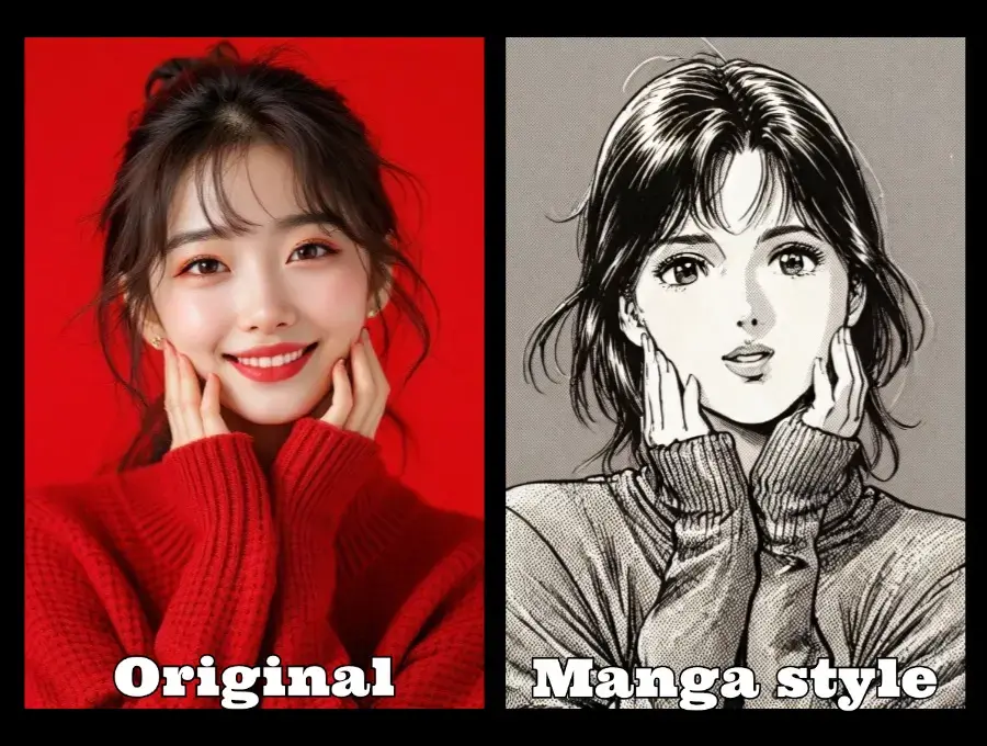 Photos to Manga Style