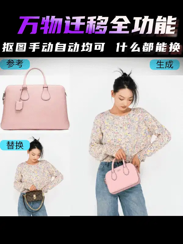 万物迁移 全功能工作流 换啥都行