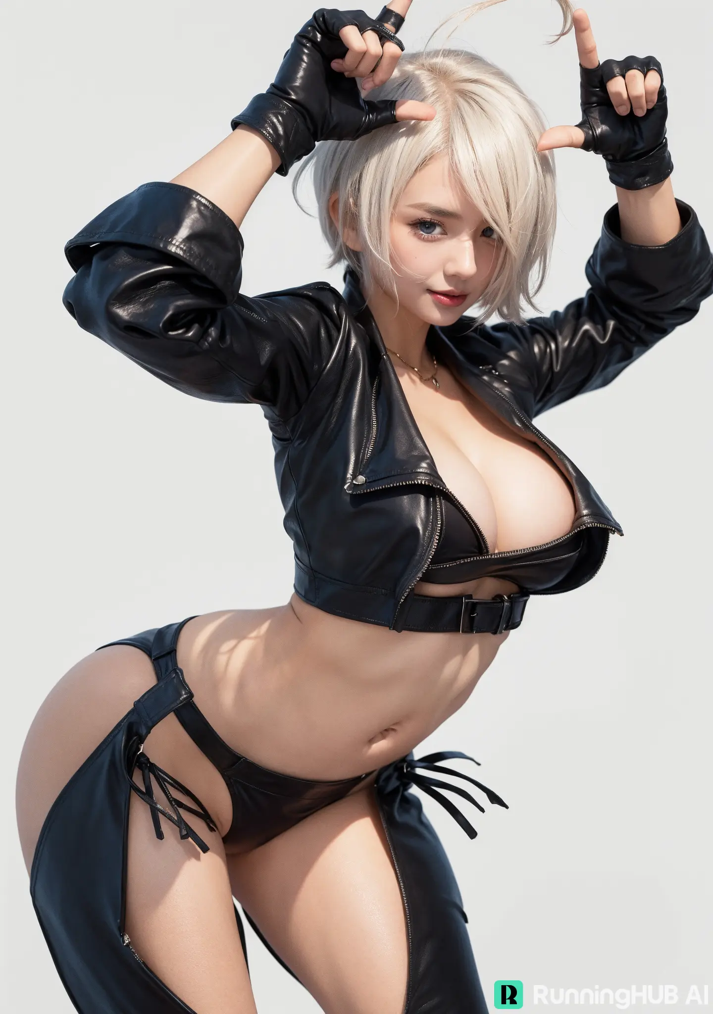 One-click anime to real person