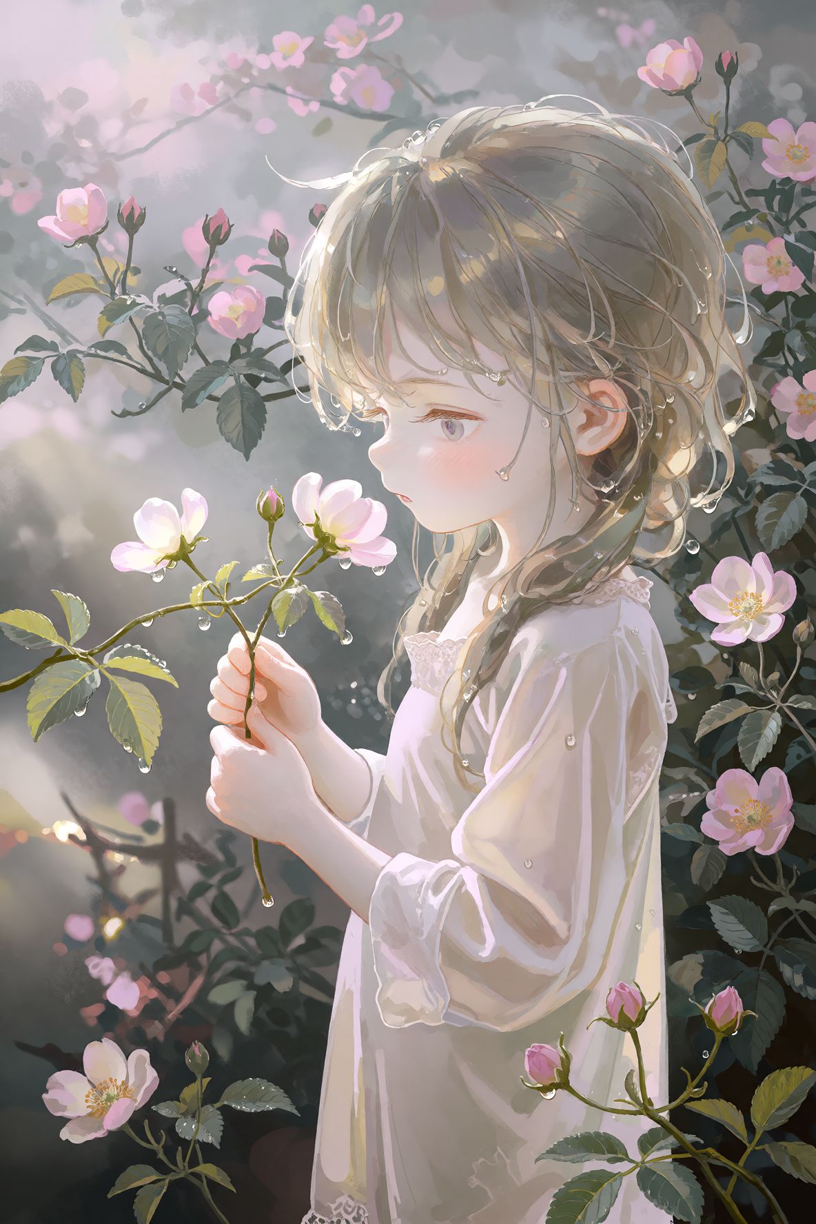 【KREA2混合风格】触电萌控·柔雾哑光幼态风