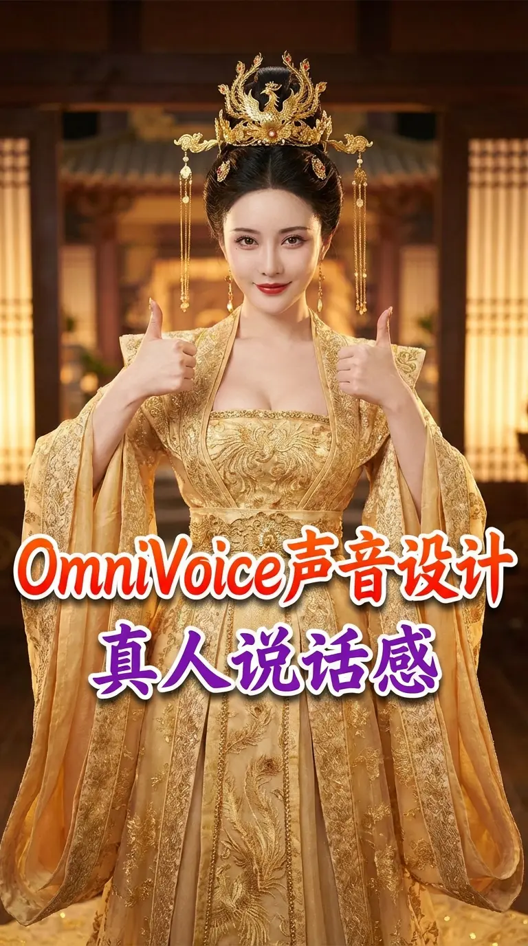 OmniVoice 声音设计--中文方言--英文口音