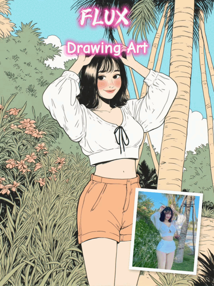 FLUX I2I - Drawing Art