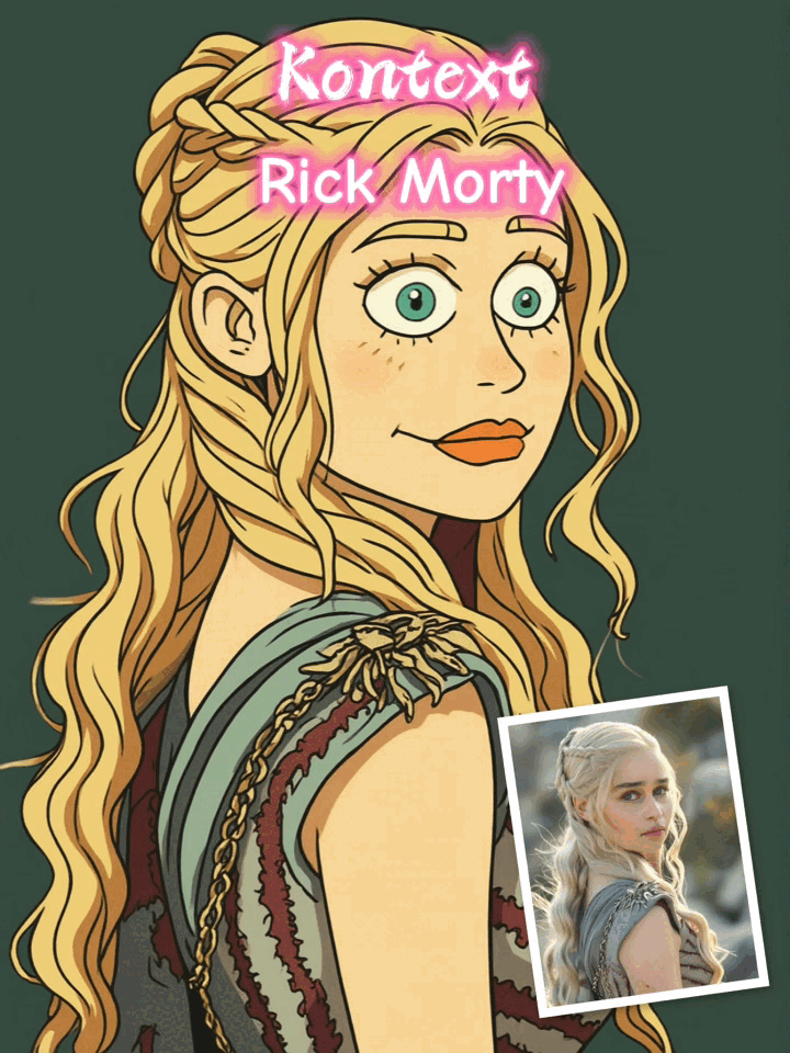 Flux Kontext - Rick And Morty (Lora)