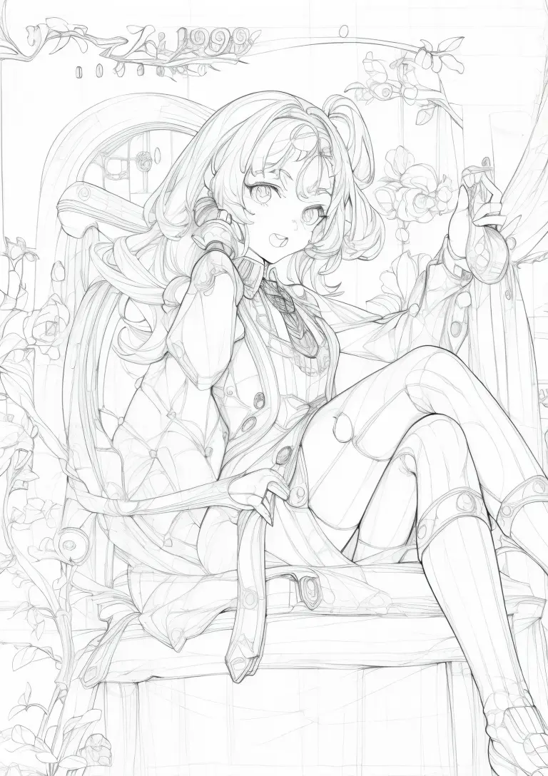 LineArt图片转线稿_在线生图