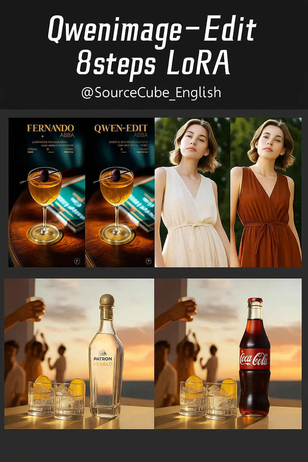 Qwen Image Editing 8 Steps Lora Quick Image Modification