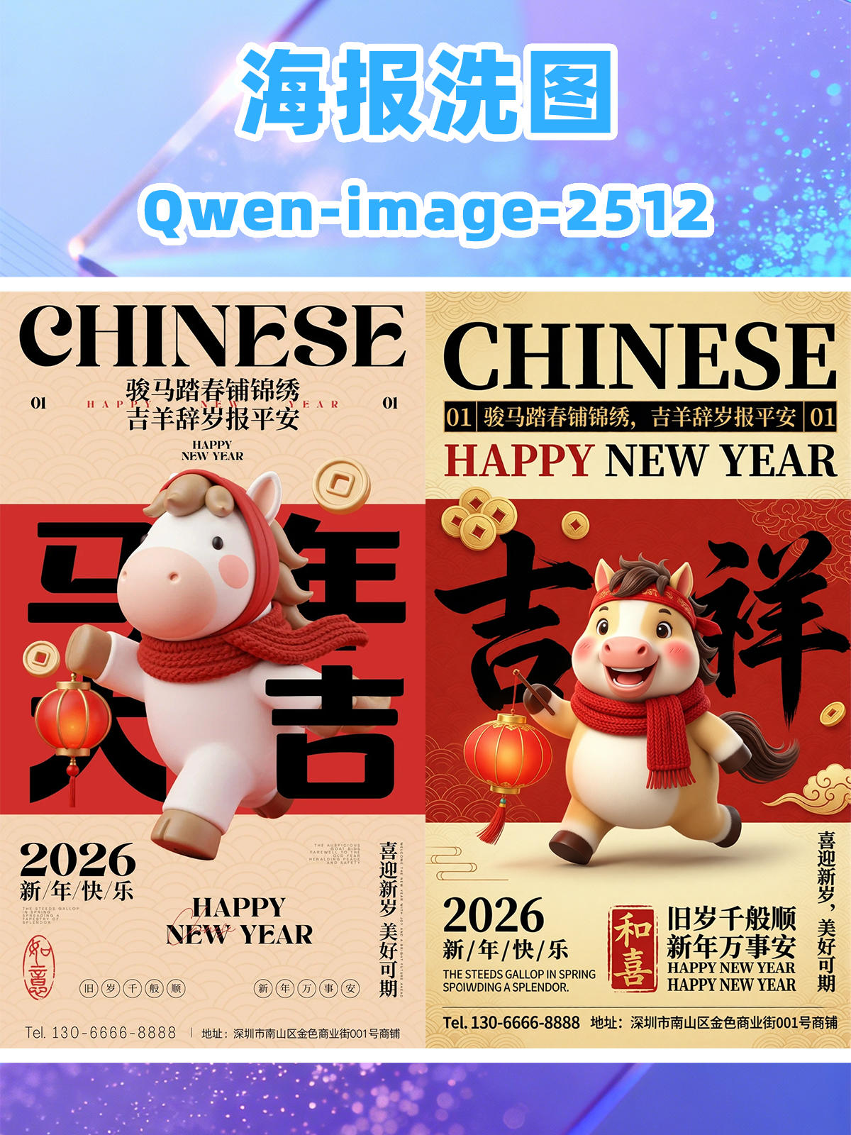 Poster, promotional image, image restoration, direct output 4K Qwen image 2512
