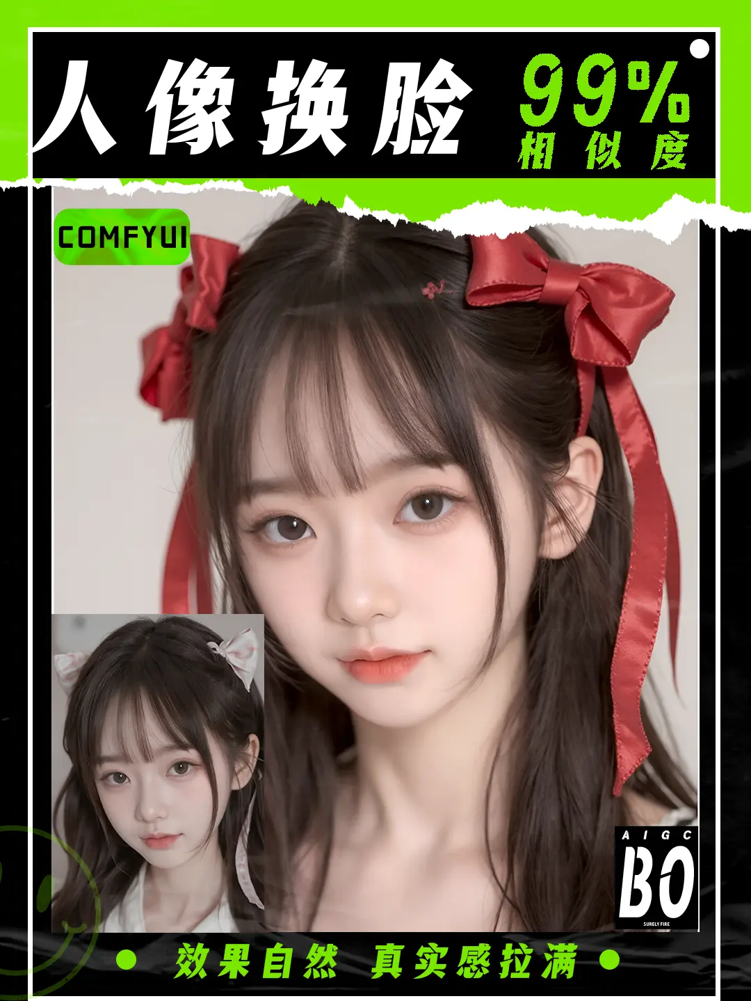 换脸工作流_99%相似度_带两种放大功能(二选一)