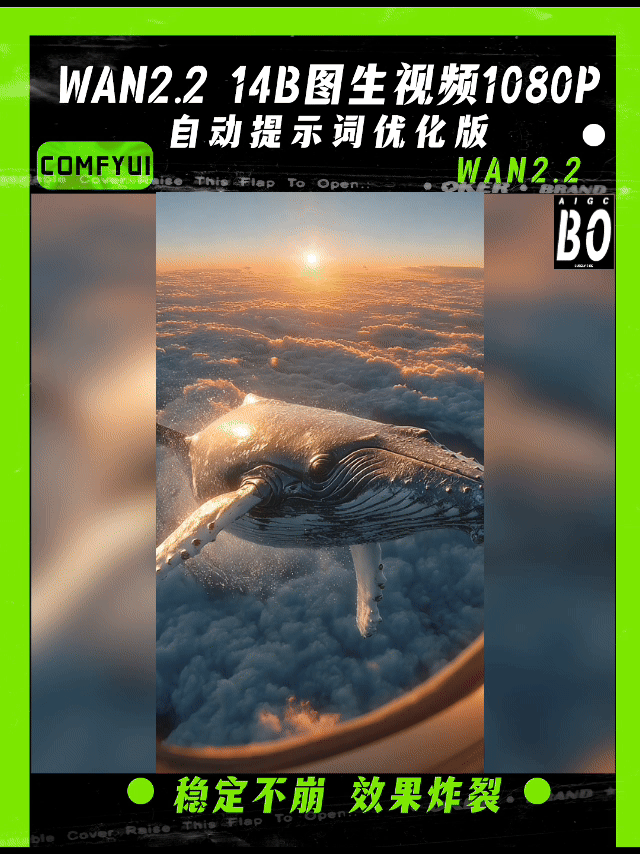 Wan2.2-14B 图生视频1080P版