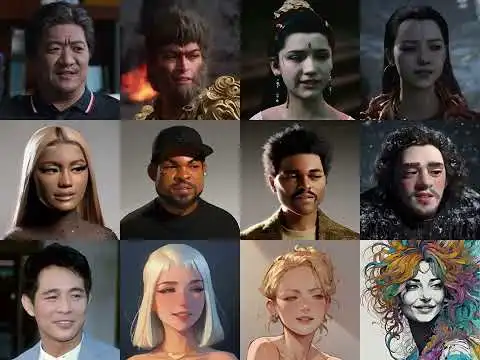 HelloMemeV2 Character Expression Transfer