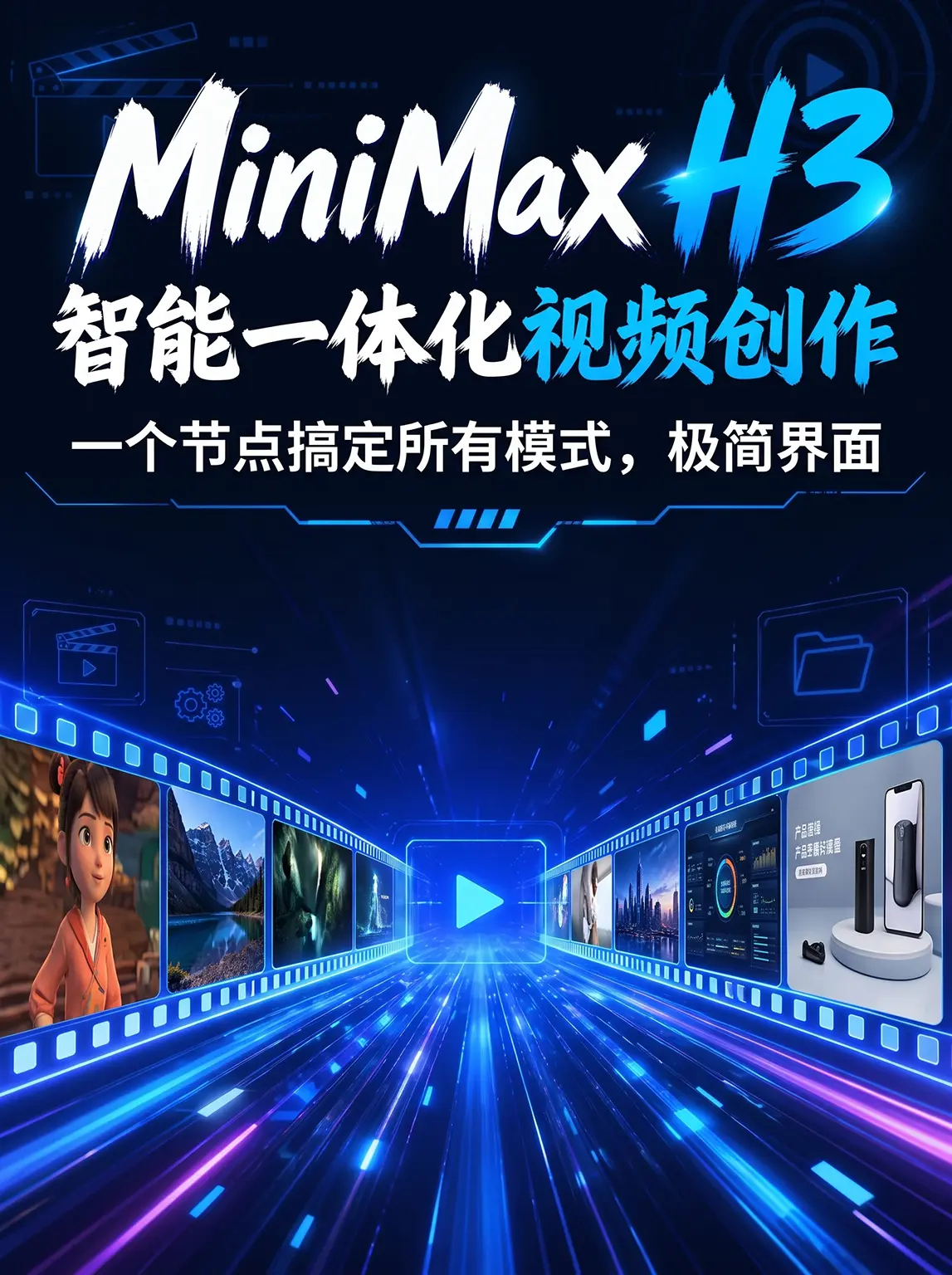 MiniMax - H3 智能一体化视频创作
