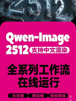Qwen-Image2512中文渲染全系列工作流
