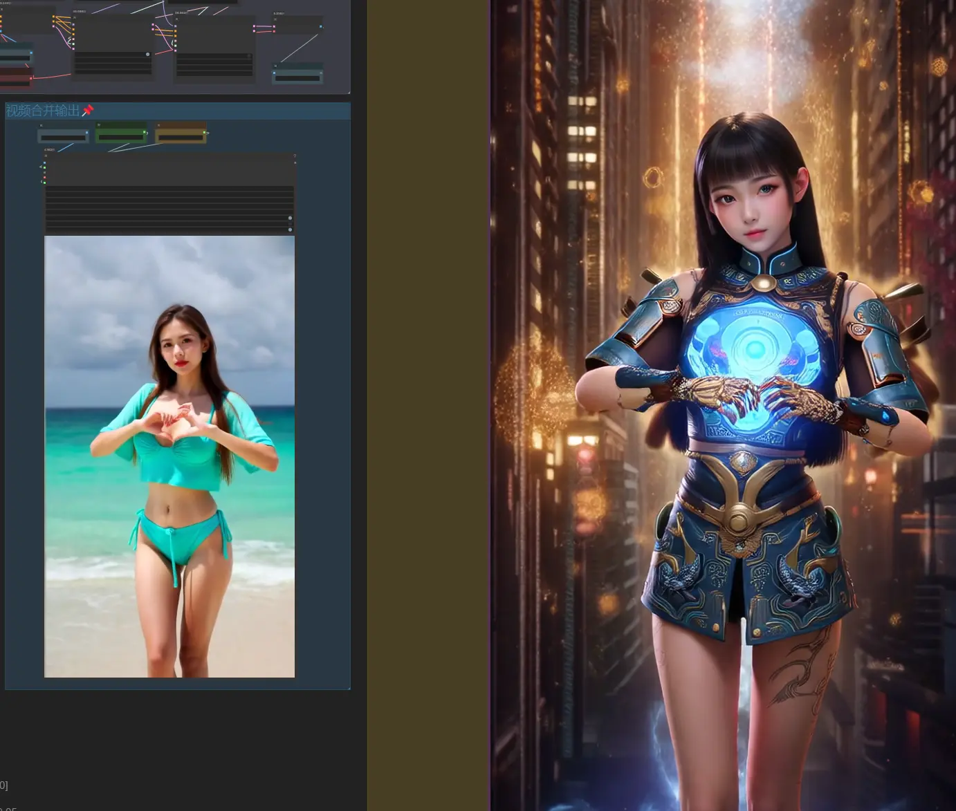 通义万象WAN2.1跳舞视频生成-深度图Lora控制+Deep Seek+Joy提示词+高清放大V3