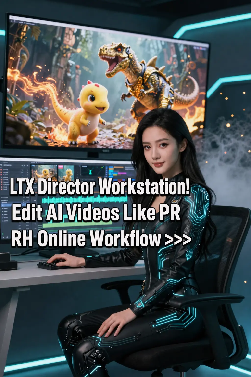 LTX 2.3 Director Director Workbench ComfyUI Online Workflow