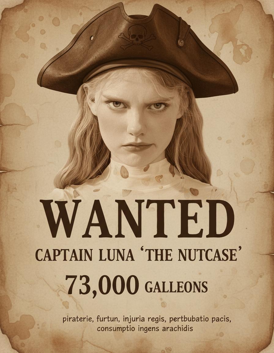Pirate Wanted Poster (by @AI_Kei75)