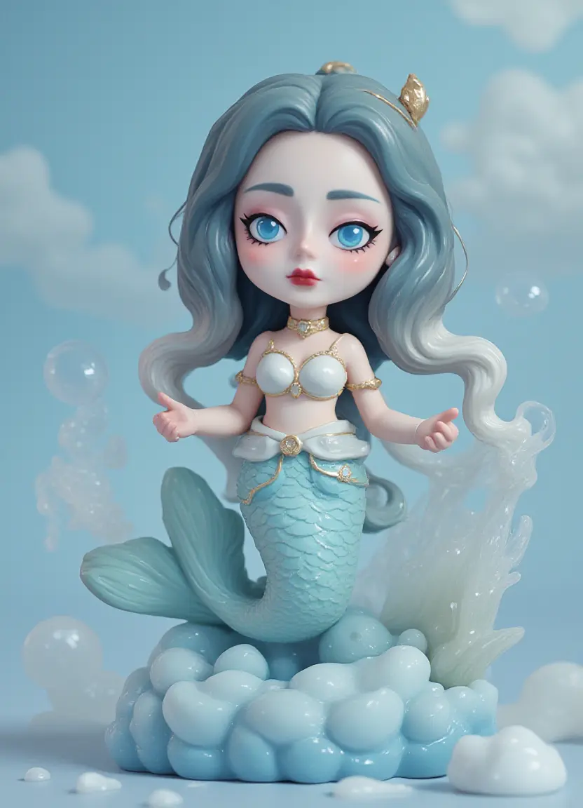 小美人鱼卡通盲盒