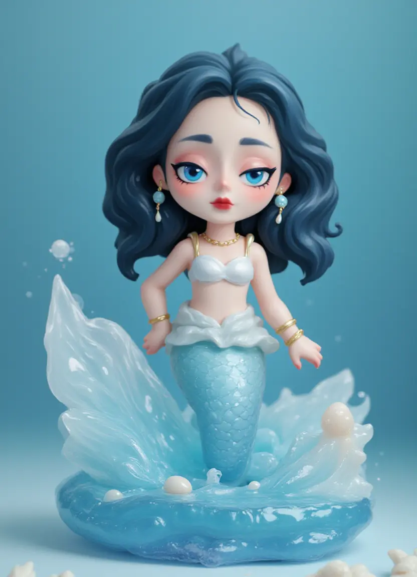 小美人鱼卡通盲盒