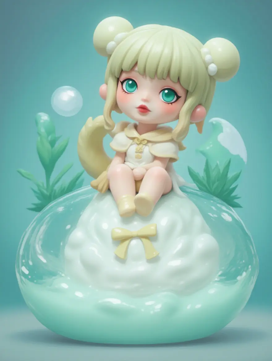 小美人鱼卡通盲盒