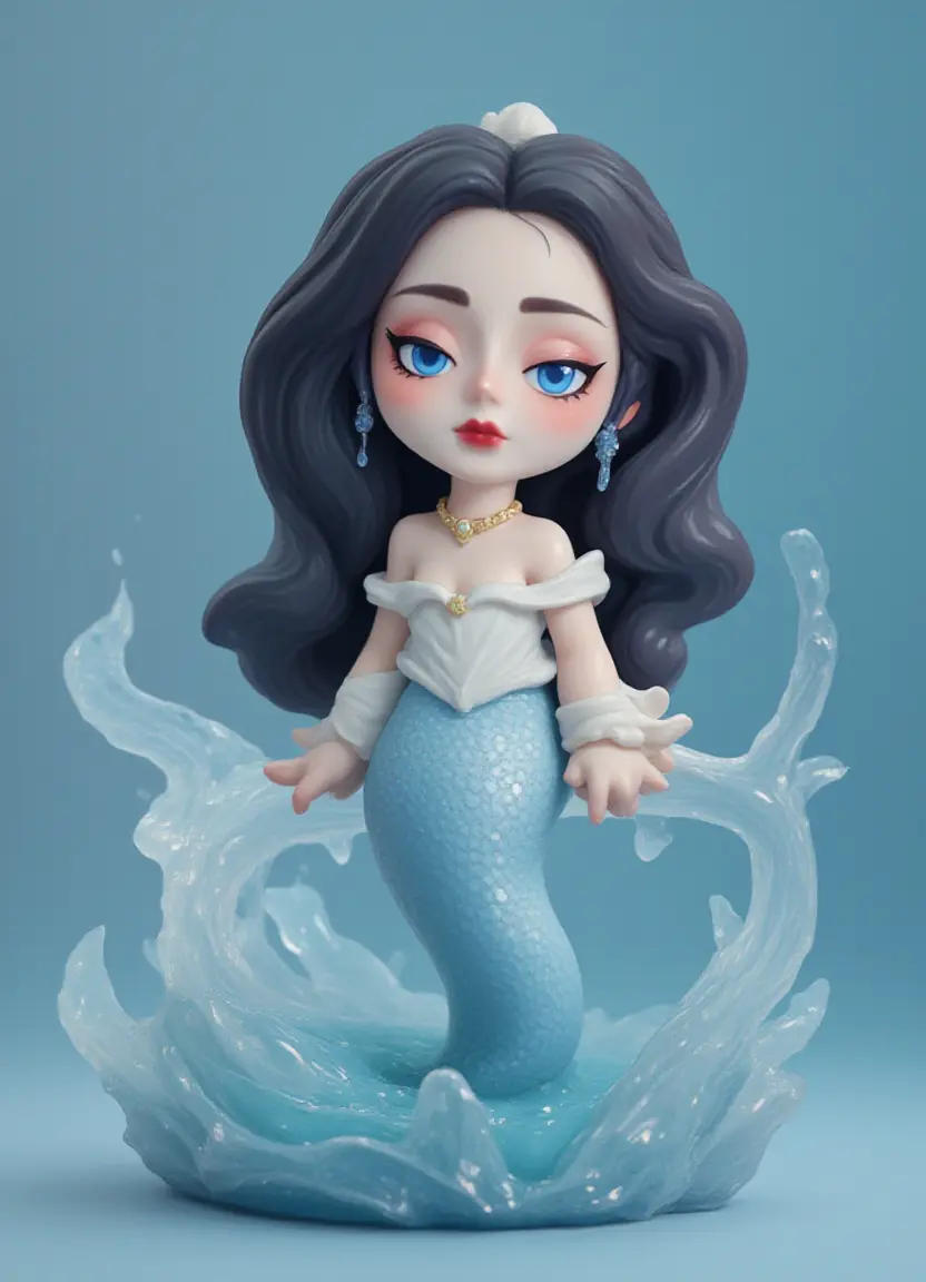 小美人鱼卡通盲盒