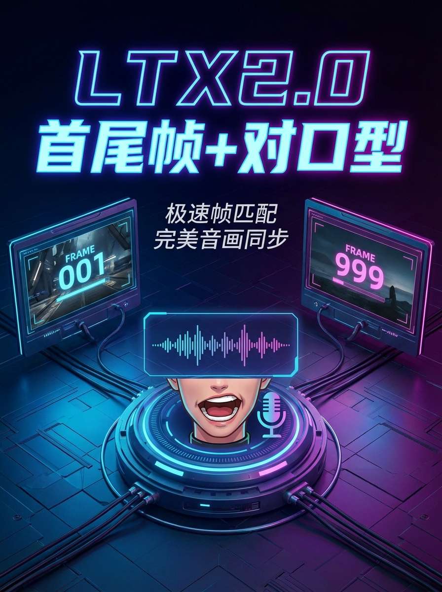 LTX2首尾帧+对口型 - RunningHub AI Apps