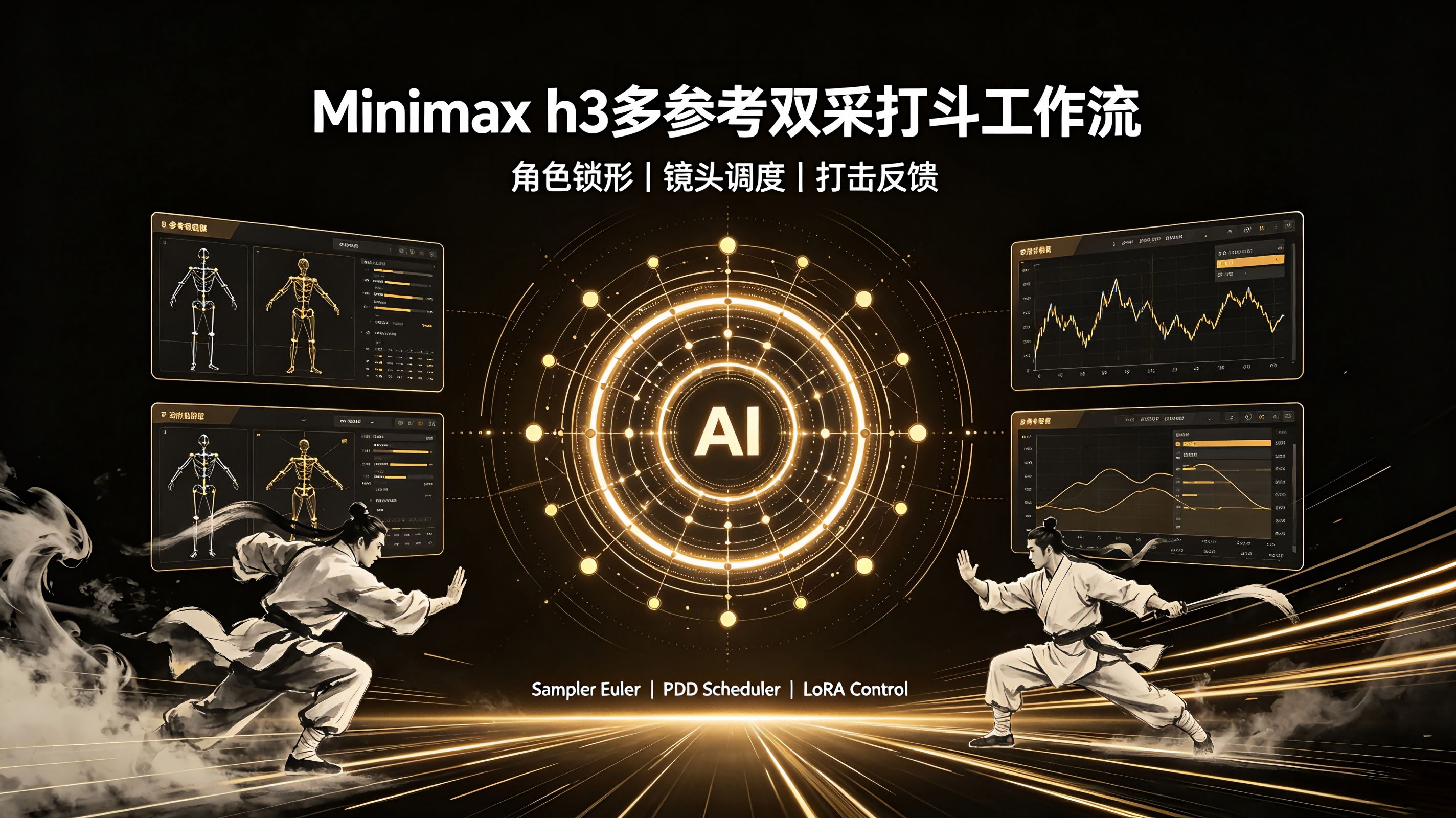 Minimax h3多参考双采打斗工作流