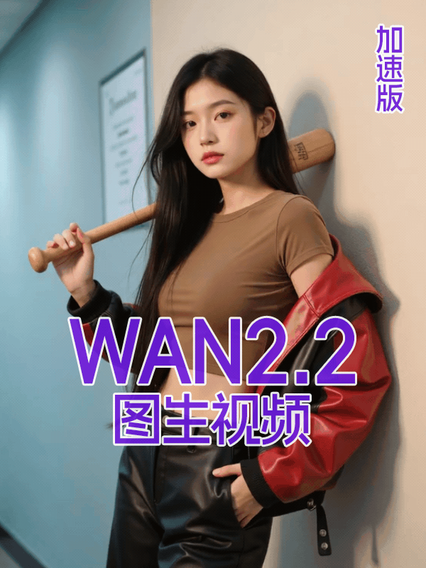 wan2.2 图生视频 (加速版) + 自动提示词 + 润色扩写