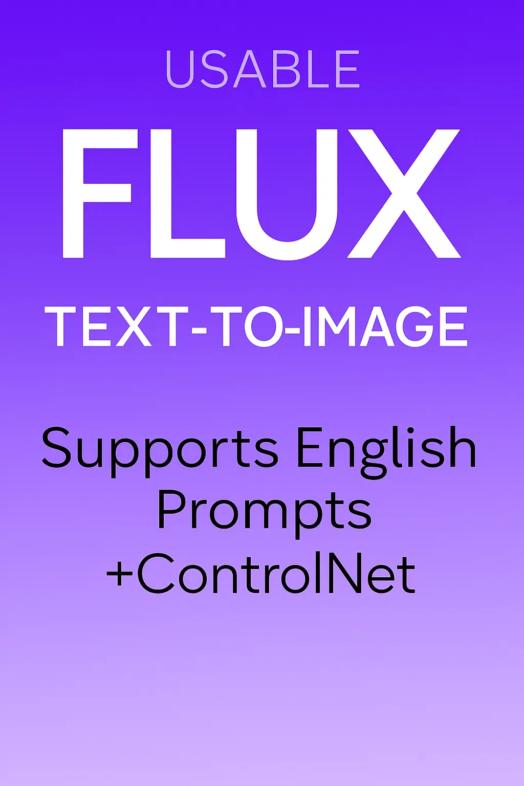 FLUX Text-to-Image ControlNet Supports Chinese Input