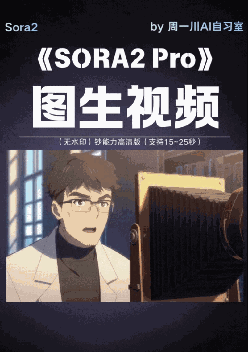 全能视频S Pro 图生视频 (15-25秒) 钞能力版