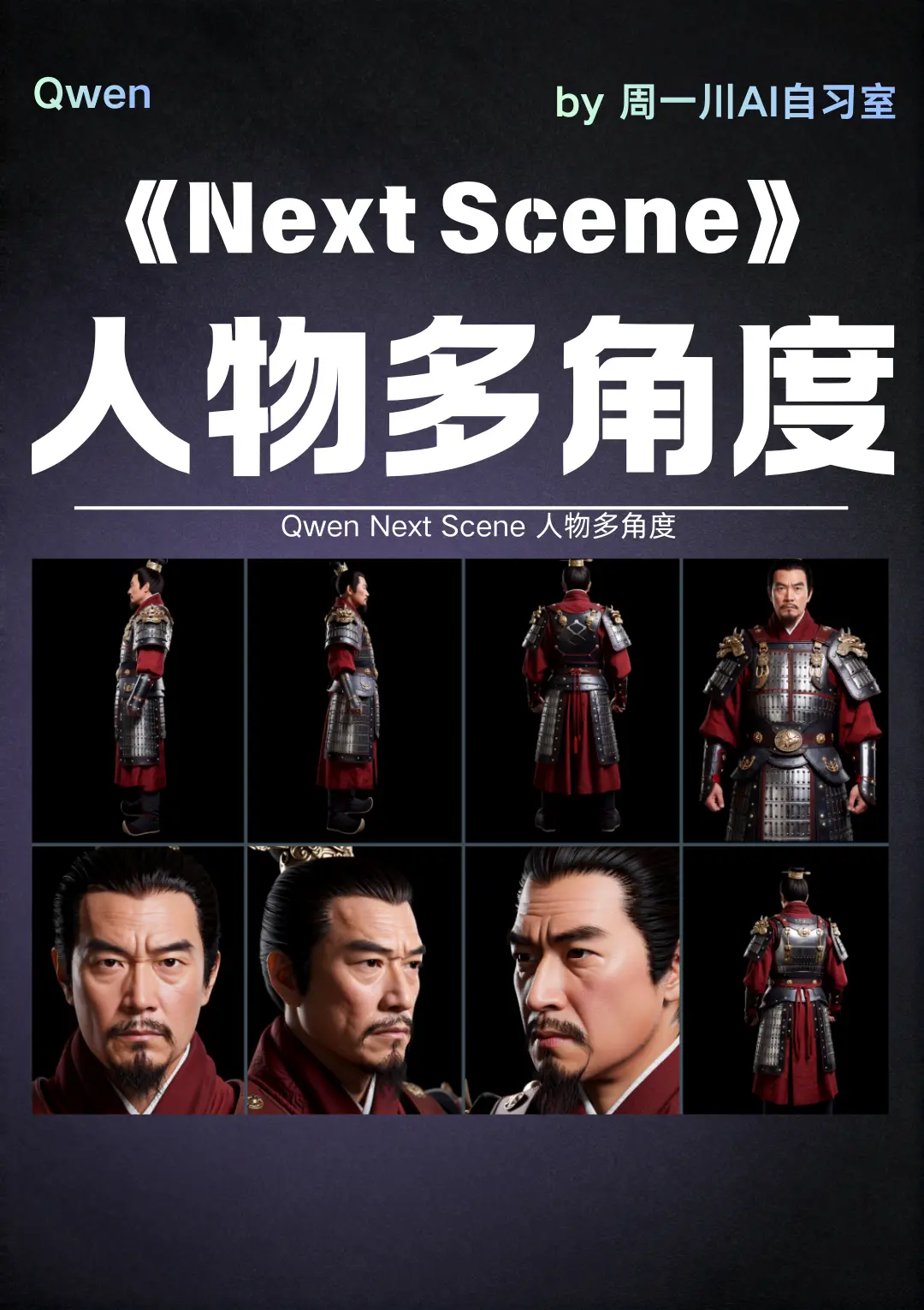 人物多角度一键生成《Next Scene》