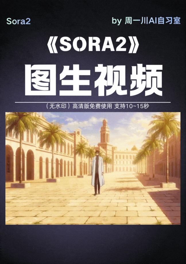 SORA2 Image-to-Video HD No Watermark, 10-15 seconds free creation, stop spending money!